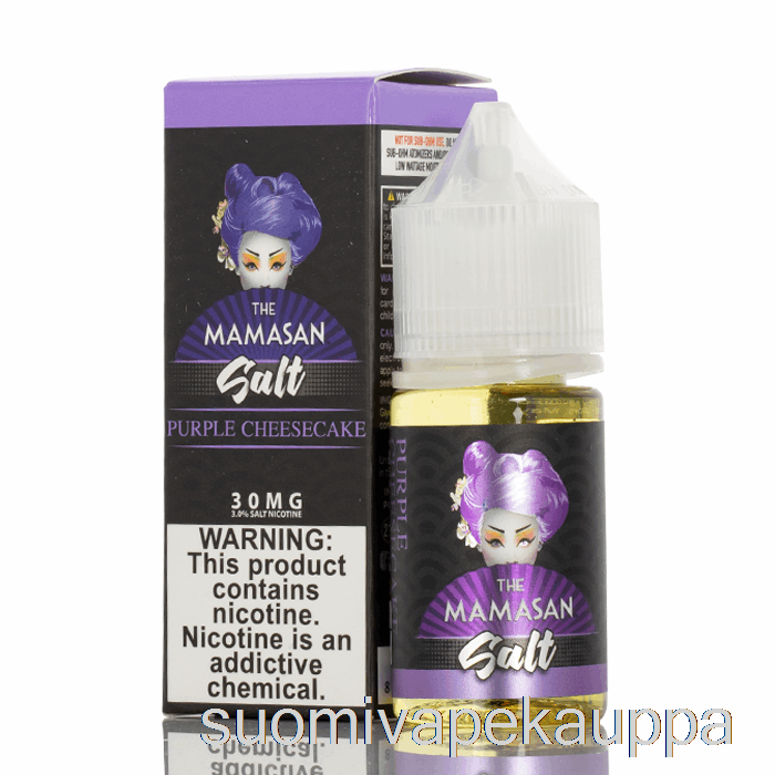 Vape Suomi Violetti Juustokakku - Mamasan Suola - 30ml 30mg